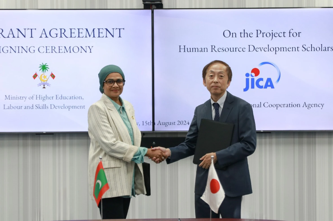 Maldives and Japan Renew Agreement for Human Resource Development Scholarship
